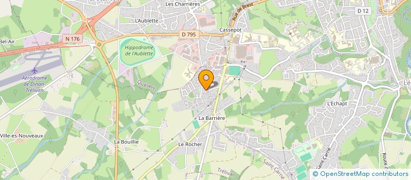 localisation de l'entreprise GLORIOUS PRO à QUEVERT