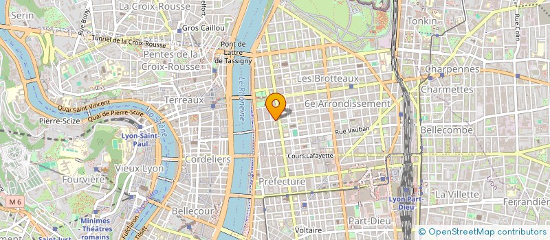 localisation de l'entreprise GLORY BOX à LYON
