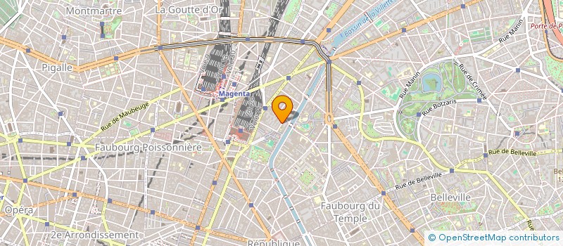 localisation de l'entreprise GLORY LAB  PARIS