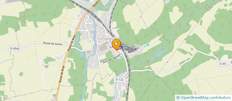 localisation de l'entreprise GLORY MUSIC  LONGUEVILLE