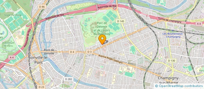 localisation de l'entreprise GLORY TIME PRODUCTION  CHAMPIGNY-SUR-MARNE