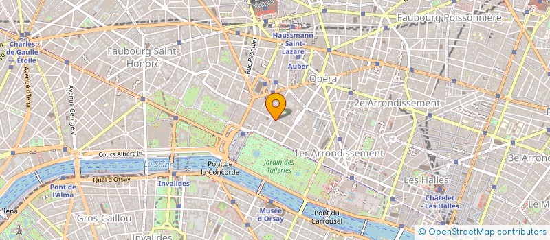 localisation de l'entreprise GLORYPARIS  PARIS