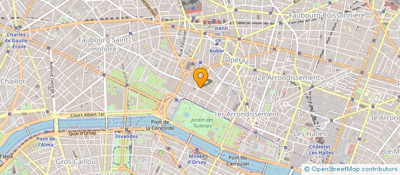 localisation de l'entreprise GLOSS PARIS à PARIS