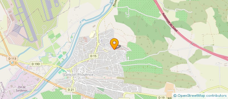 localisation de l'entreprise GLOSSY BY MARIE  LANCON-PROVENCE