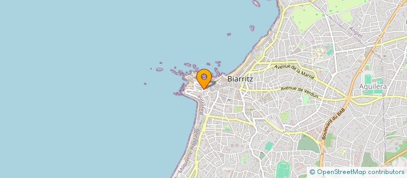 localisation de l'entreprise GLOUBY à BIARRITZ