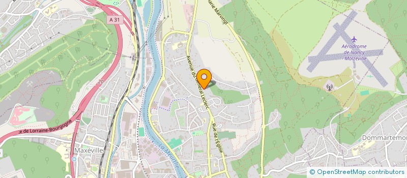 localisation de l'entreprise GLOUBY  MALZEVILLE