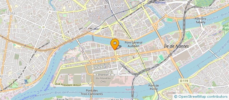 localisation de l'entreprise GLOUGLOU  NANTES