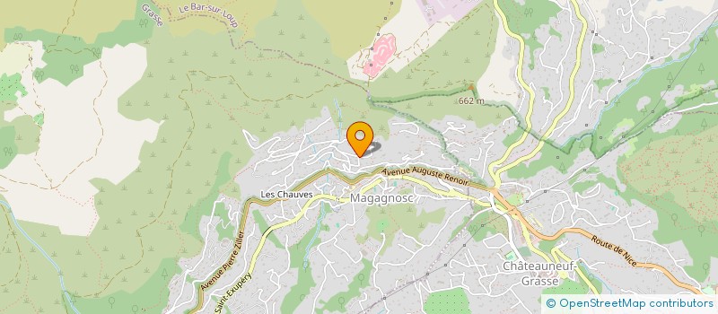 localisation de l'entreprise GLOUGUEULE à GRASSE