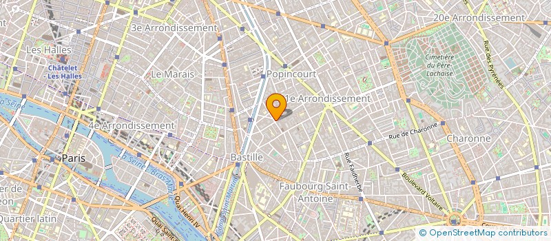 localisation de l'entreprise GLOUTON  PARIS