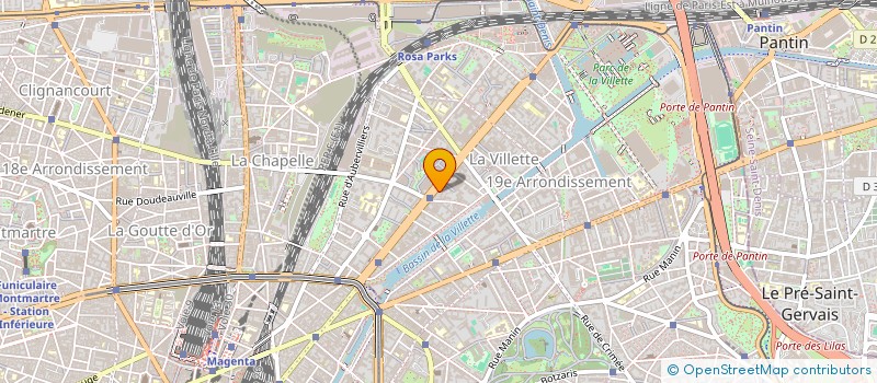 localisation de l'entreprise GLOV IMMO  PARIS