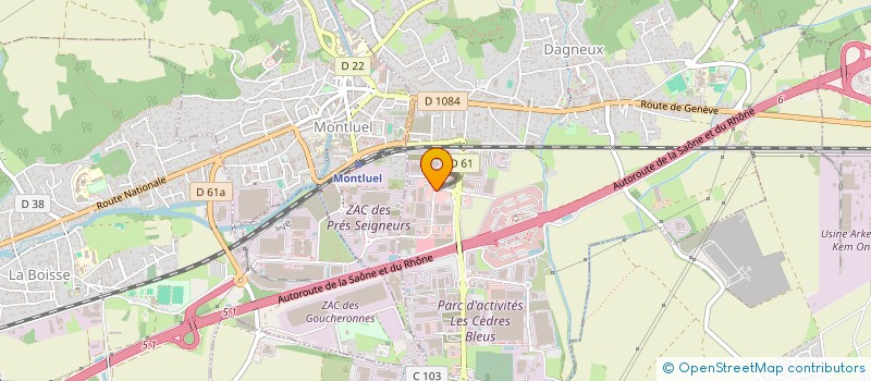 localisation de l'entreprise GLOVEBOXES INVESTMENT MANAGER  DAGNEUX