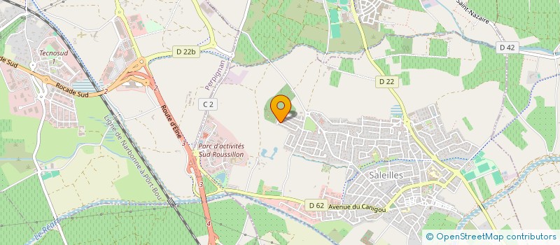 localisation de l'entreprise GLOW AGENCY  SALEILLES