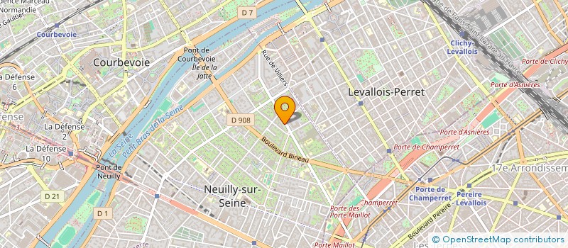 localisation de l'entreprise GLOW NATURO à NEUILLY-SUR-SEINE