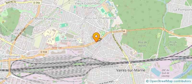 localisation de l'entreprise GLOW SECRET  BROU-SUR-CHANTEREINE