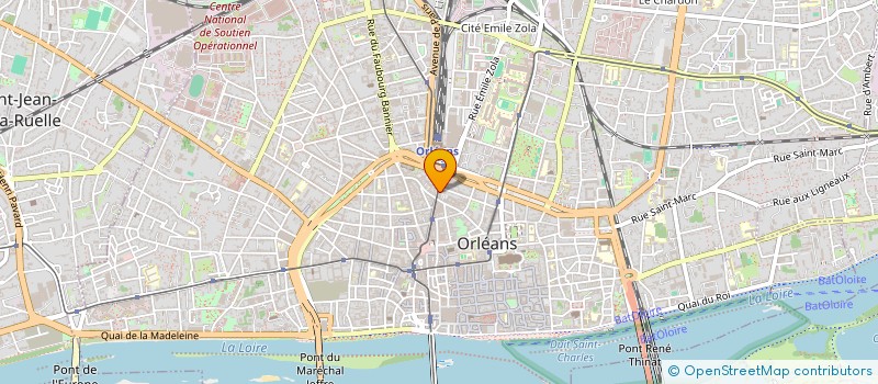 localisation de l'entreprise GLOW UP 45 à ORLEANS