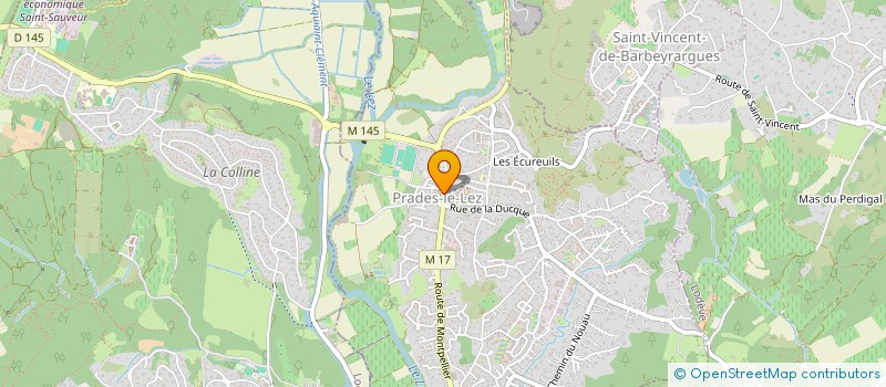 localisation de l'entreprise GLOW UP BEAUTY à PRADES-LE-LEZ