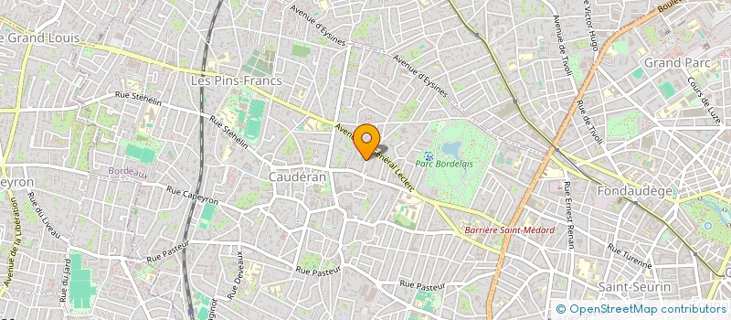 localisation de l'entreprise GLOW UP STUDIO  BORDEAUX