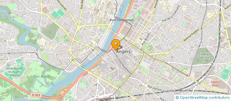 localisation de l'entreprise GLOWPI à ANGERS