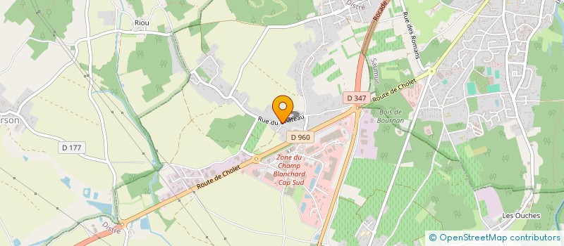 localisation de l'entreprise GLP à DISTRE