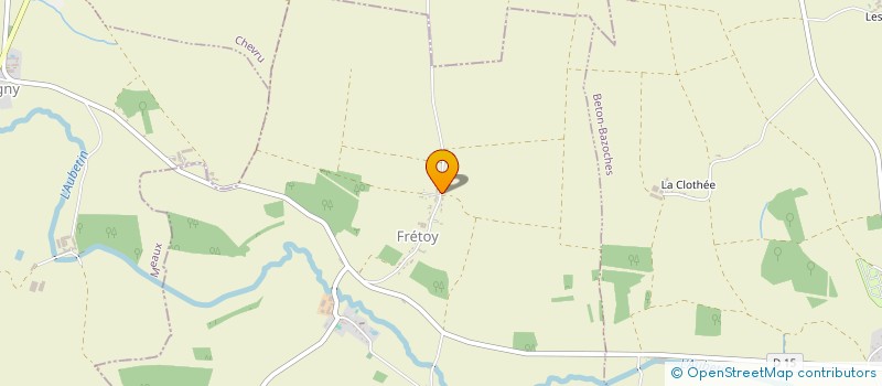 localisation de l'entreprise GLP RENO SERVICE  FRETOY