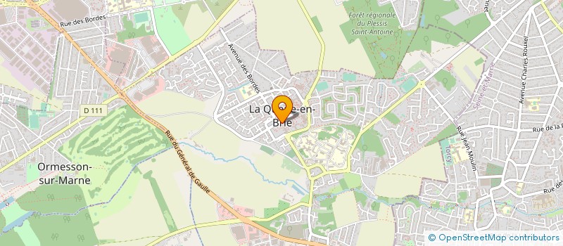 localisation de l'entreprise GLPC à LA QUEUE-EN-BRIE