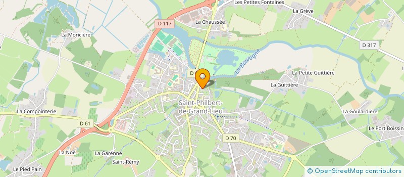 localisation de l'entreprise GLPCS  SAINT-PHILBERT-DE-GRAND-LIEU