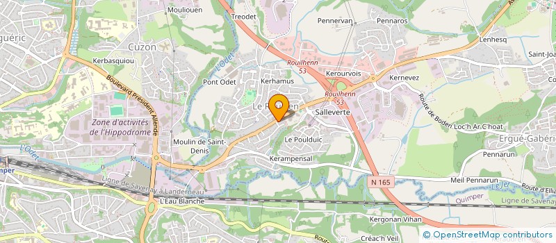 localisation de l'entreprise GLPL  ERGUE-GABERIC