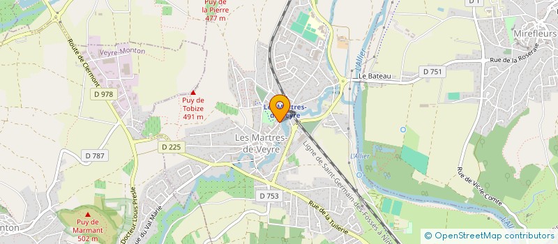 localisation de l'entreprise GLR  LES MARTRES-DE-VEYRE