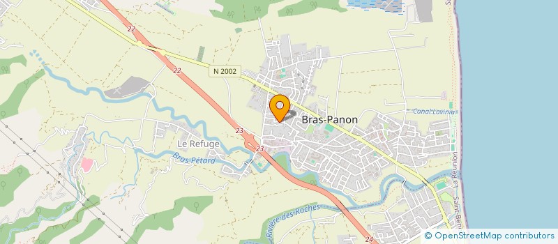 localisation de l'entreprise GLR à BRAS-PANON
