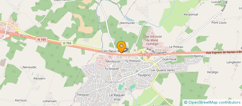 localisation de l'entreprise GLR à VANNES