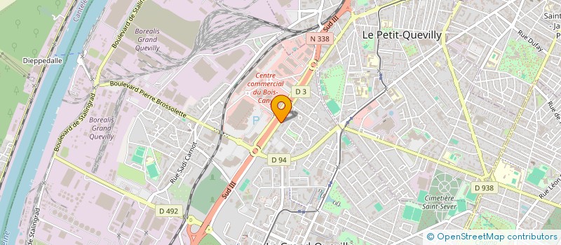 localisation de l'entreprise GLR5 à LE GRAND-QUEVILLY