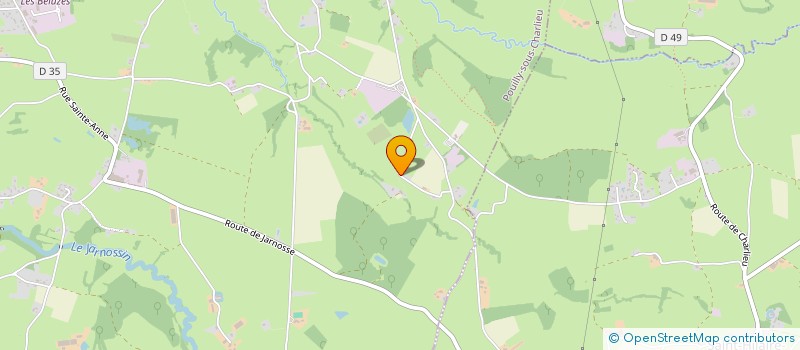 localisation de l'entreprise GLRBD  POUILLY-SOUS-CHARLIEU