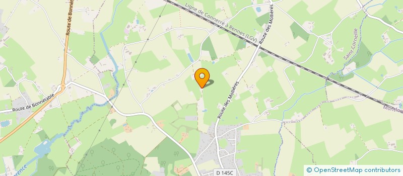 localisation de l'entreprise GLS  SAINT CORNEILLE