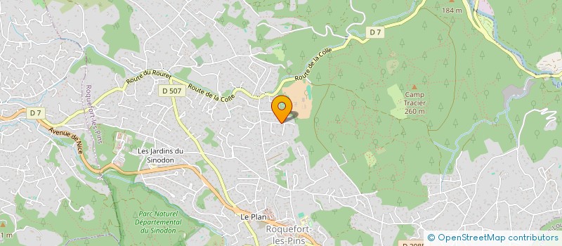 localisation de l'entreprise GLS  NICE