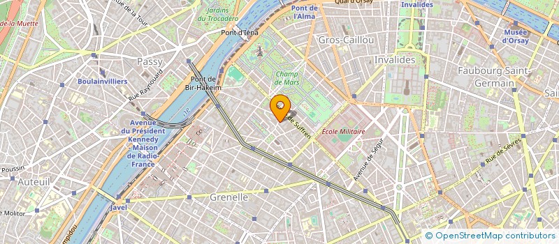 localisation de l'entreprise GLS ASSOCIES  PARIS