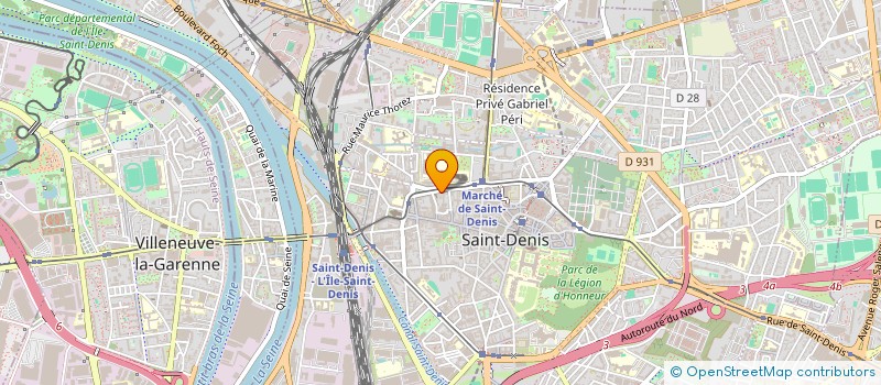 localisation de l'entreprise GLS CONSTRUCTION à SAINT-DENIS