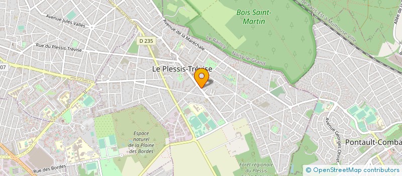 localisation de l'entreprise GLS NETWORK à LE PLESSIS-TREVISE