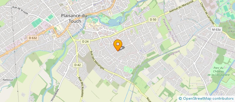 localisation de l'entreprise GLS PROMOTION  PLAISANCE-DU-TOUCH