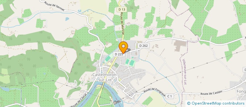 localisation de l'entreprise GLSC 2 à CASTELMORON-SUR-LOT