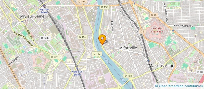 localisation de l'entreprise GLT à ALFORTVILLE