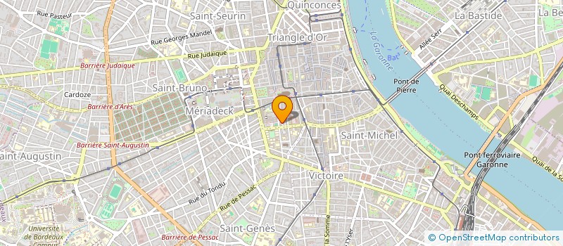 localisation de l'entreprise GLT INVEST  BORDEAUX