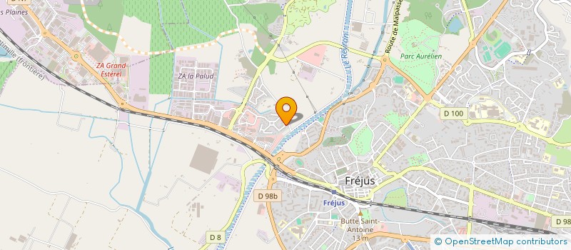 localisation de l'entreprise GLT NEGOCES à FREJUS