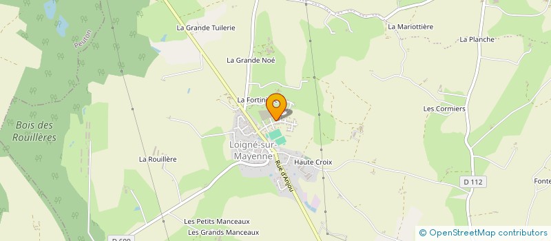 localisation de l'entreprise GLT SEBI  LA ROCHE-NEUVILLE