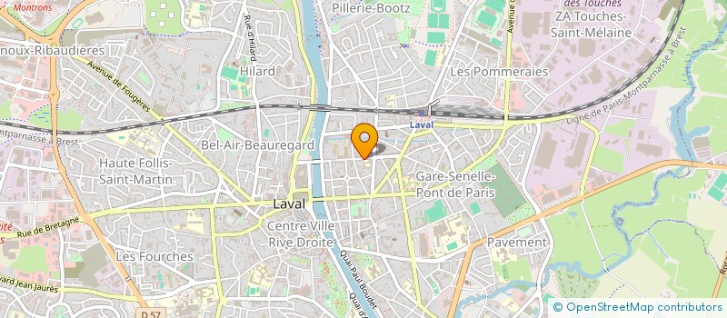 localisation de l'entreprise GLTCONSEIL à LAVAL