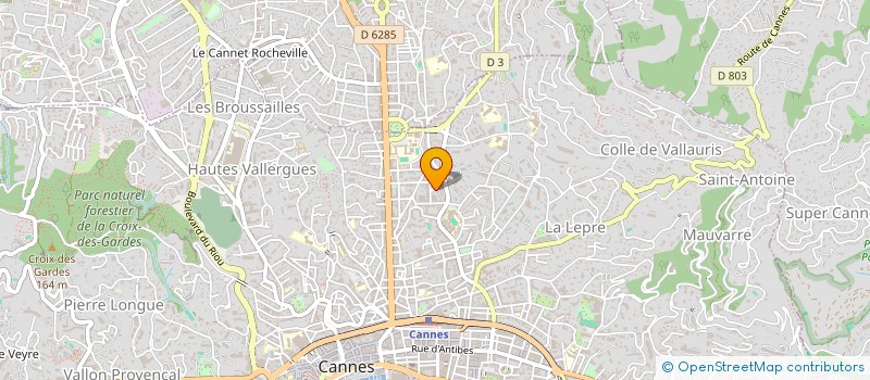 localisation de l'entreprise GLTEAM  CANNES