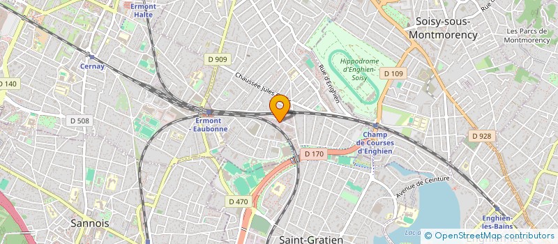 localisation de l'entreprise GLTT 46 à EAUBONNE