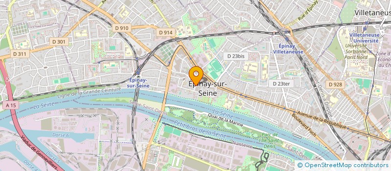 localisation de l'entreprise GLUBO ET COMPAGNIE à EPINAY-SUR-SEINE