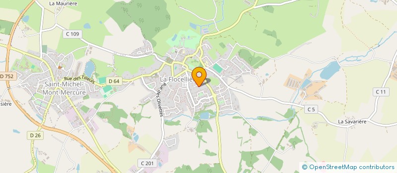 localisation de l'entreprise GLUCED à SEVREMONT