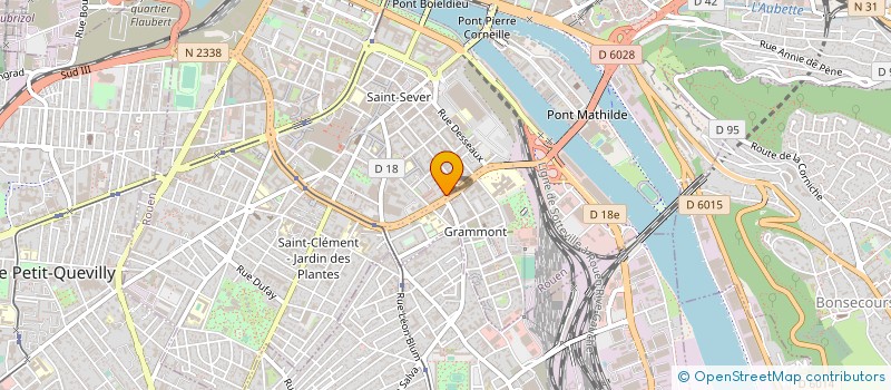 localisation de l'entreprise GLUPIDES  ROUEN