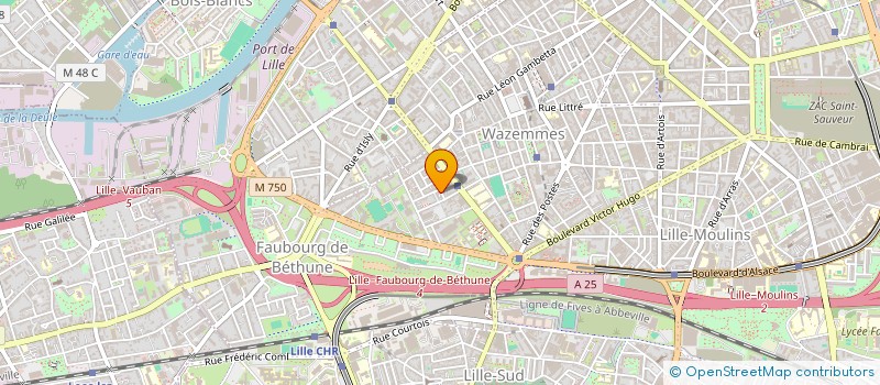 localisation de l'entreprise GLUSTAV à LILLE